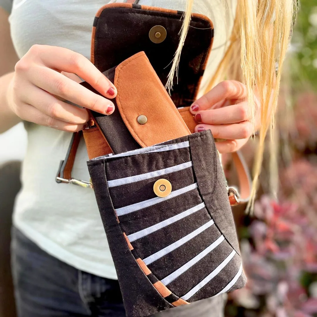 Praktische Handytasche mit passendem Portemonnaie