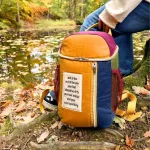 Wanderrucksack in herbstlichen Farben