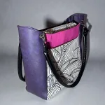 Selbst genähte Tasche nach dem Schnittmuster Adelie