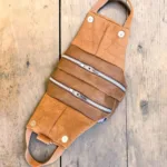 Selbst genähte Slingbag mit zwei Hauptfächern