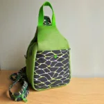 Grüner Rucksack aus Air Mesh
