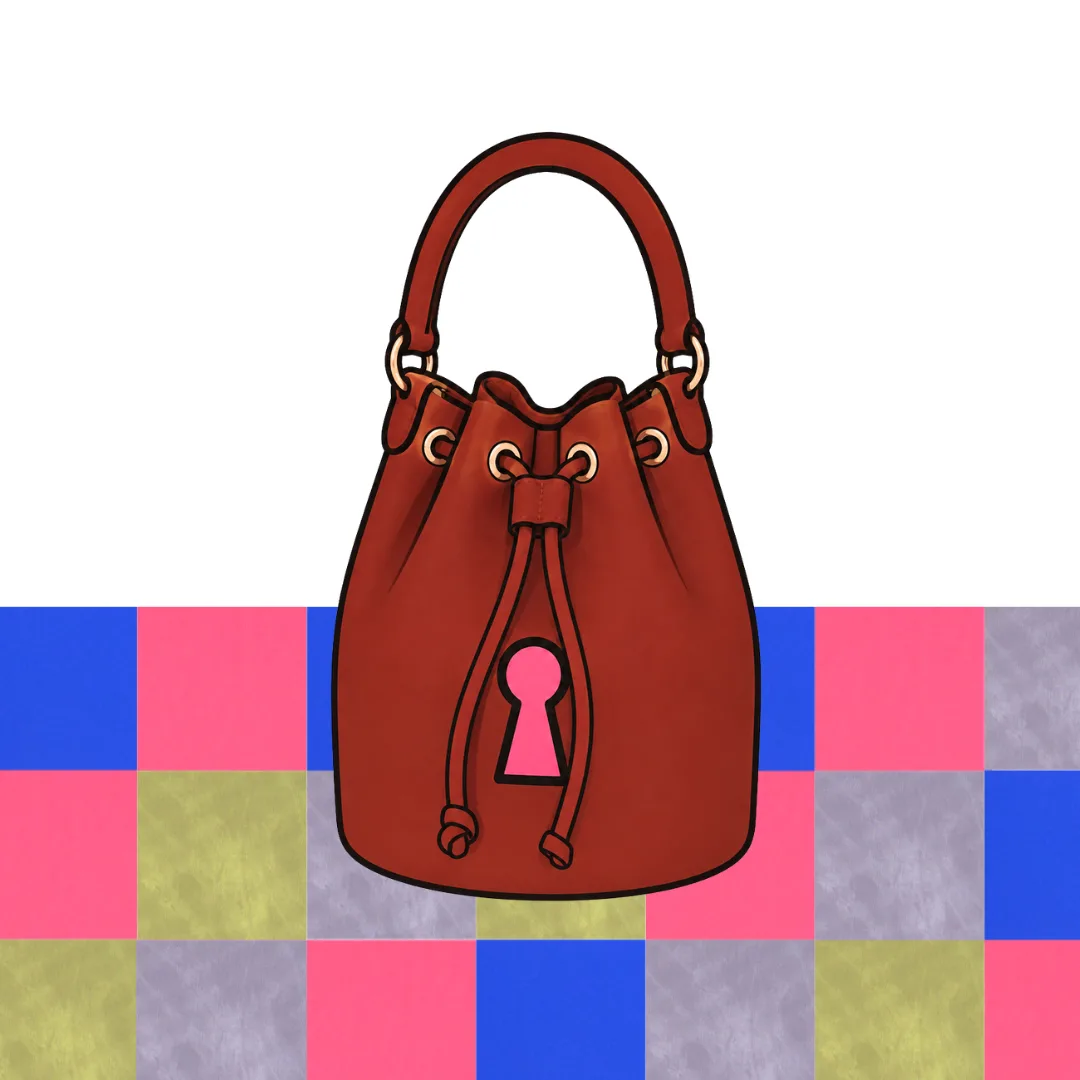 Grafik einer Bucketbag