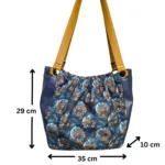 Größenangaben der Beuteltasche Lakrimosa von Monja